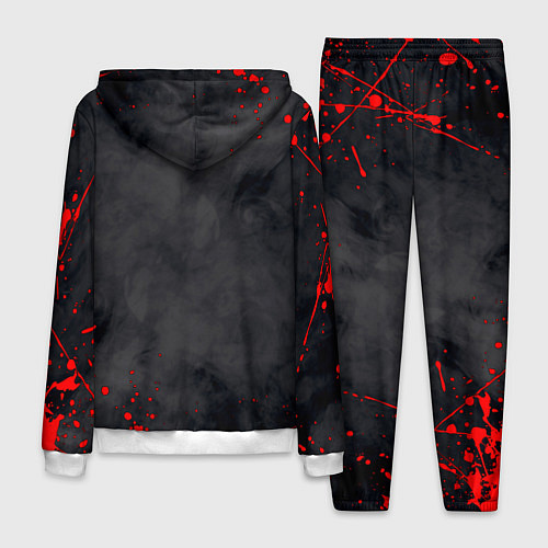 Мужской костюм Helltaker Logo Z / 3D-Белый – фото 2