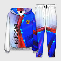 Костюм мужской RUSSIA SPORT, цвет: 3D-меланж