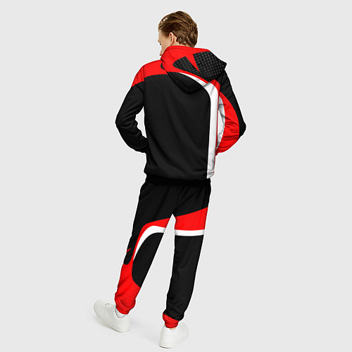 Мужской костюм EVO Racer uniform / 3D-Черный – фото 4