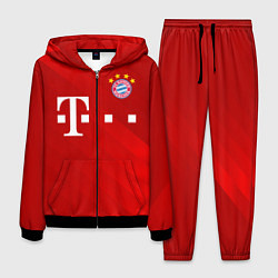 Костюм мужской FC Bayern Munchen, цвет: 3D-черный