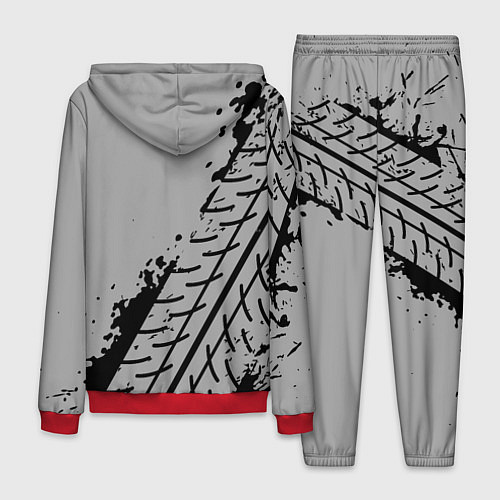 Мужской костюм AUDI АУДИ / 3D-Красный – фото 2