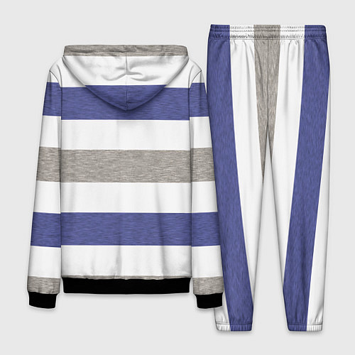 Мужской костюм Полоски / 3D-Черный – фото 2