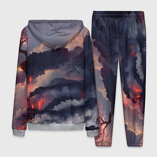 Мужской костюм Ghost of Tsushima / 3D-Меланж – фото 2