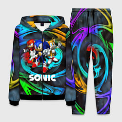 Костюм мужской SONIC TRIO, цвет: 3D-черный