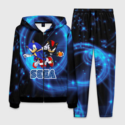 Костюм мужской Sonic SEGA, цвет: 3D-черный