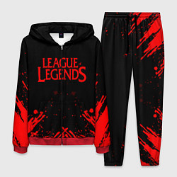 Костюм мужской League of legends, цвет: 3D-красный