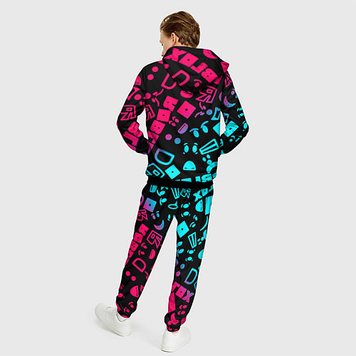 Мужской костюм Roblox / 3D-Черный – фото 4