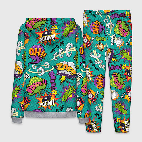 Мужской костюм Pop art comics / 3D-Меланж – фото 2