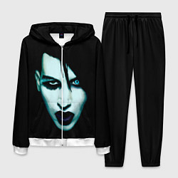 Костюм мужской Marilyn Manson, цвет: 3D-белый