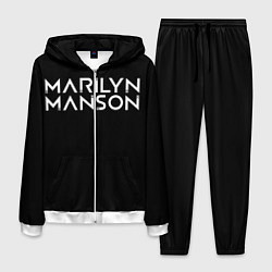 Костюм мужской Marilyn Manson, цвет: 3D-белый