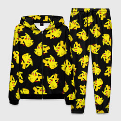 Костюм мужской Веселый пикачу, цвет: 3D-черный