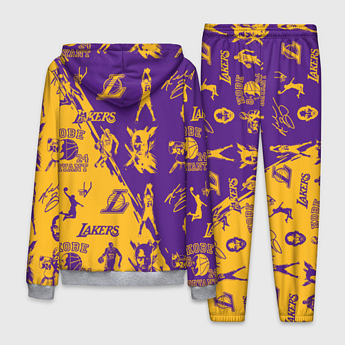 Мужской костюм КОБИ БРАЙАНТ / 3D-Меланж – фото 2