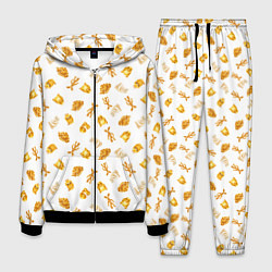 Костюм мужской Baked Goods Kowalski Pattern, цвет: 3D-черный