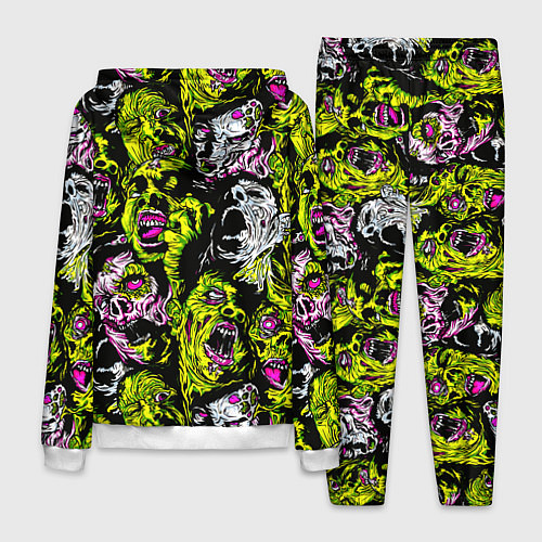 Мужской костюм ЗОМБИ / 3D-Белый – фото 2