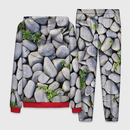 Мужской костюм Камни / 3D-Красный – фото 2