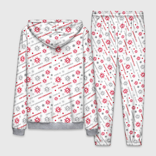 Мужской костюм STOP CORONAVIRUS / 3D-Меланж – фото 2