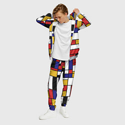 Костюм мужской Color blocking, цвет: 3D-меланж — фото 2