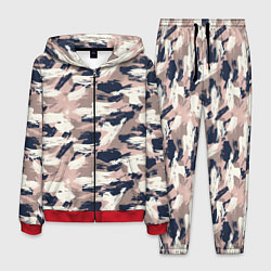 Костюм мужской Кремовый камуфляж, цвет: 3D-красный