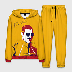 Костюм мужской QUEEN FREDDY, цвет: 3D-красный