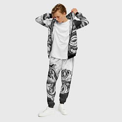 Костюм мужской ДРАКОНЫ DRAGONS, цвет: 3D-черный — фото 2