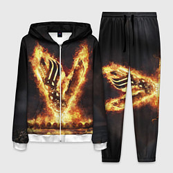 Костюм мужской ВИКИНГИ VIKINGS V, цвет: 3D-белый