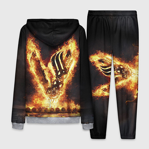 Мужской костюм ВИКИНГИ VIKINGS V / 3D-Меланж – фото 2