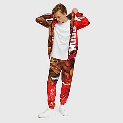 Костюм мужской DOOM Eternal, цвет: 3D-красный — фото 2