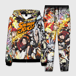 Костюм мужской ШАМАН КИНГ Король Шаманов, цвет: 3D-черный