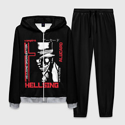 Костюм мужской Hellsing, цвет: 3D-меланж