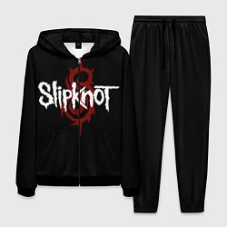 Костюм мужской Slipknot Надпись, цвет: 3D-черный