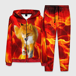 Костюм мужской Fire Fox, цвет: 3D-красный