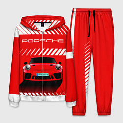 Мужской костюм PORSCHE ПОРШЕ RED STYLE