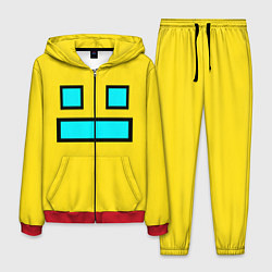 Костюм мужской Geometry Dash: Smile, цвет: 3D-красный