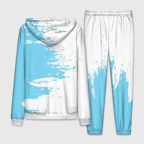 Мужской костюм Сборная Уругвая / 3D-Белый – фото 2