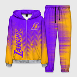 Костюм мужской LOS ANGELES LAKERS ЛЕЙКЕРС, цвет: 3D-меланж