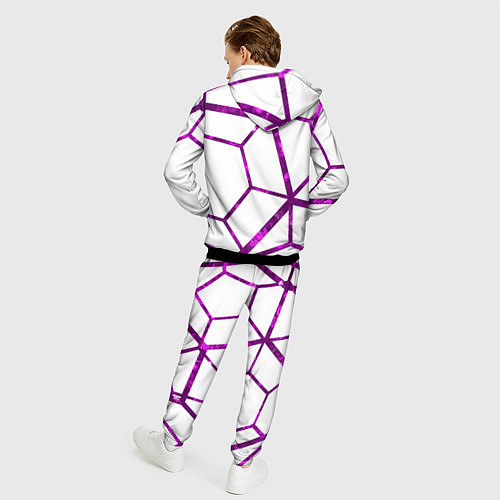Мужской костюм Hexagon / 3D-Черный – фото 4