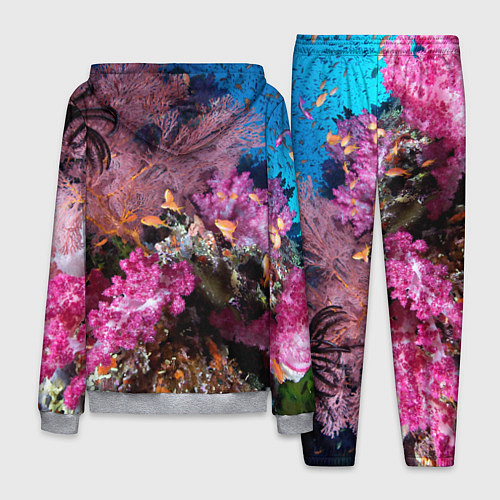Мужской костюм Коралловые рыбки / 3D-Меланж – фото 2