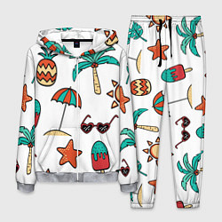 Костюм мужской На отдыхе, цвет: 3D-меланж