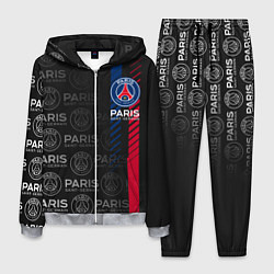 Костюм мужской ФК ПСЖ PARIS SAINT GERMAIN, цвет: 3D-меланж