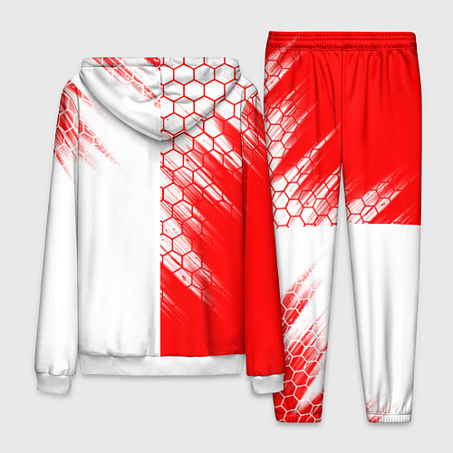 Мужской костюм FC AJAX AMSTERDAM ФК АЯКС / 3D-Белый – фото 2