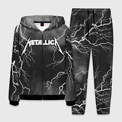 Костюм мужской METALLICA РАЗРЯД МОЛНИИ, цвет: 3D-черный