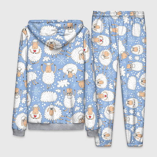 Мужской костюм Счастливые овечки / 3D-Меланж – фото 2