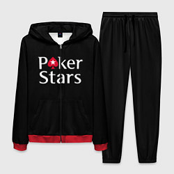 Костюм мужской Poker Stars, цвет: 3D-красный