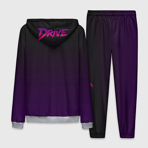 Мужской костюм Drive - Retrowave / 3D-Меланж – фото 2