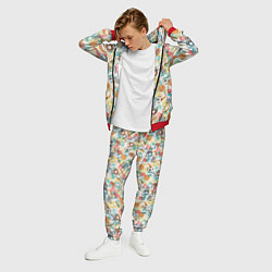 Костюм мужской Разный Спорт, цвет: 3D-красный — фото 2