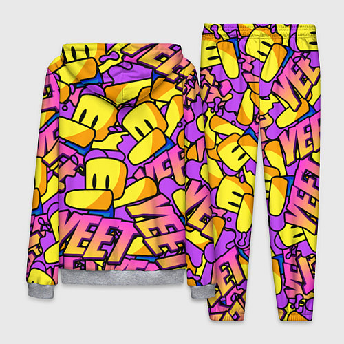 Мужской костюм ROBLOX РОБЛОКС YEET / 3D-Меланж – фото 2