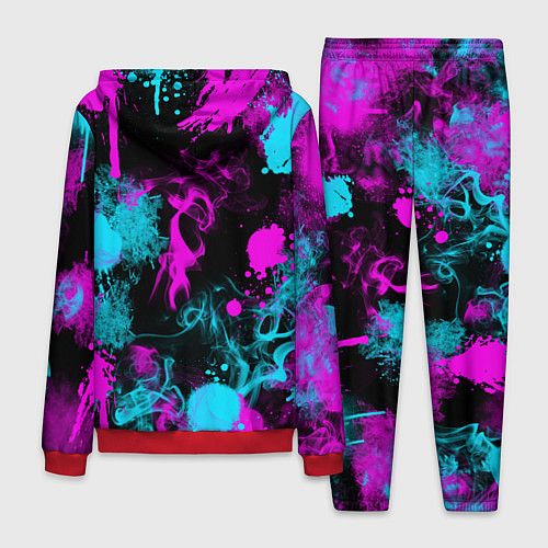 Мужской костюм FREE FIRE NEON / 3D-Красный – фото 2