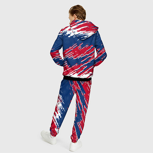 Мужской костюм ФК ПСЖ PARIS SAINT GERMAIN / 3D-Черный – фото 4