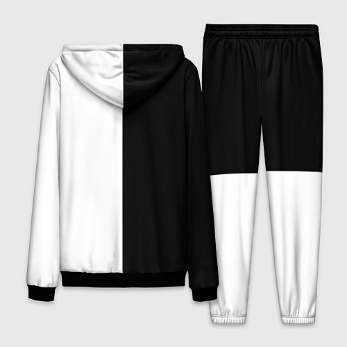 Мужской костюм ФК ПСЖ PSG BLACK & WHITE / 3D-Черный – фото 2
