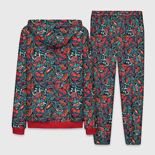 Мужской костюм Демоны / 3D-Красный – фото 2